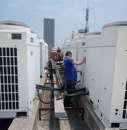 武乡中央空调制热和不制冷系统维修方法